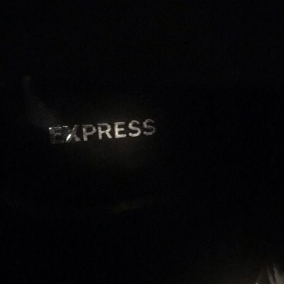 Express Women’s Black Booties Pointed Toe, 9 - Picture 4 of 5